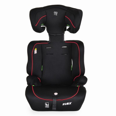 Moni Κάθισμα Αυτοκινήτου Flex 76-150cm Black with red line (3801005153602)