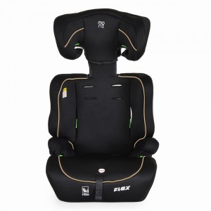 Moni Κάθισμα Αυτοκινήτου Flex 76-150cm Black with beige line (3801005153619)