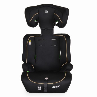 Moni Κάθισμα Αυτοκινήτου Flex 76-150cm Black with beige line (3801005153619)