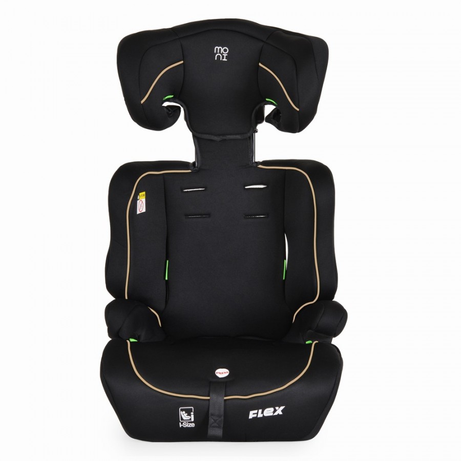 Moni Κάθισμα Αυτοκινήτου Flex 76-150cm Black with beige line (3801005153619)