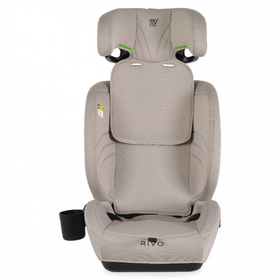 Moni Κάθισμα Αυτοκινήτου Rivo 76-150cm Beige (3801005153923) Moni Κάθισμα Αυτοκινήτου Rivo 76-150cm Beige (3801005153923)