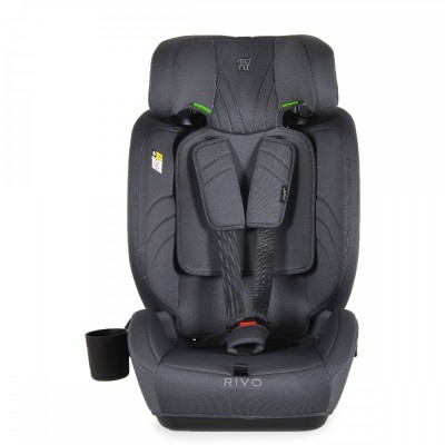 Moni Κάθισμα Αυτοκινήτου Rivo 76-150cm Grey (3801005153930)
