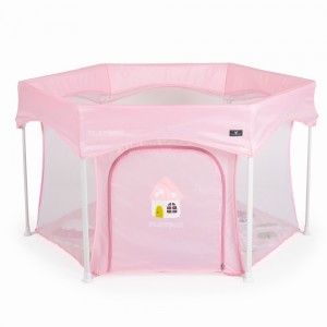 Cangaroo Παρκοκρέβατο Εξάγωνο Playbox Pink (3801005210220)