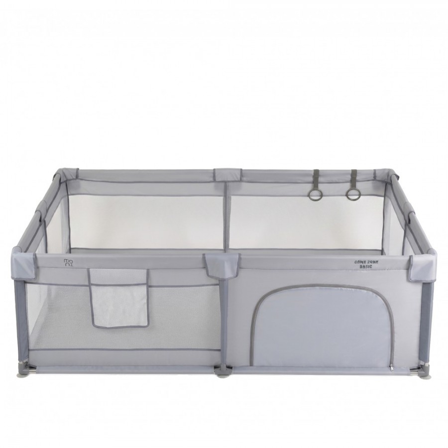 Moni Πάρκο για μωρά ορθογώνιο GameZone Basic 150*200 grey (3801005210596)