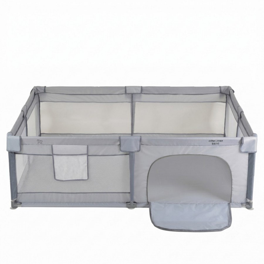 Moni Πάρκο για μωρά ορθογώνιο GameZone Basic 150*200 grey (3801005210596)