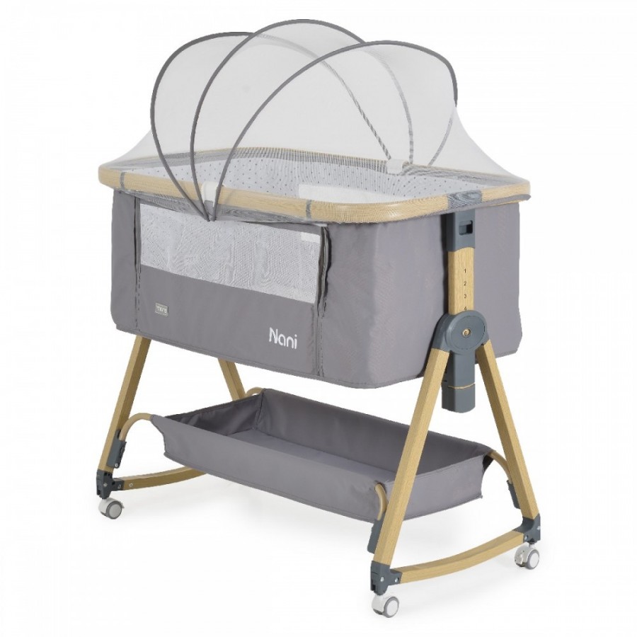 Moni Λίκνο Μωρού Nani Grey (3801005210657) Moni Λίκνο Μωρού Nani Grey (3801005210657)
