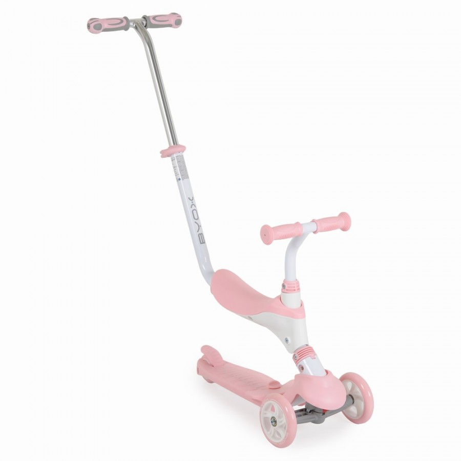 Byox Scooter με Λαβή γονέα Tristar Pink (3801005300020)
