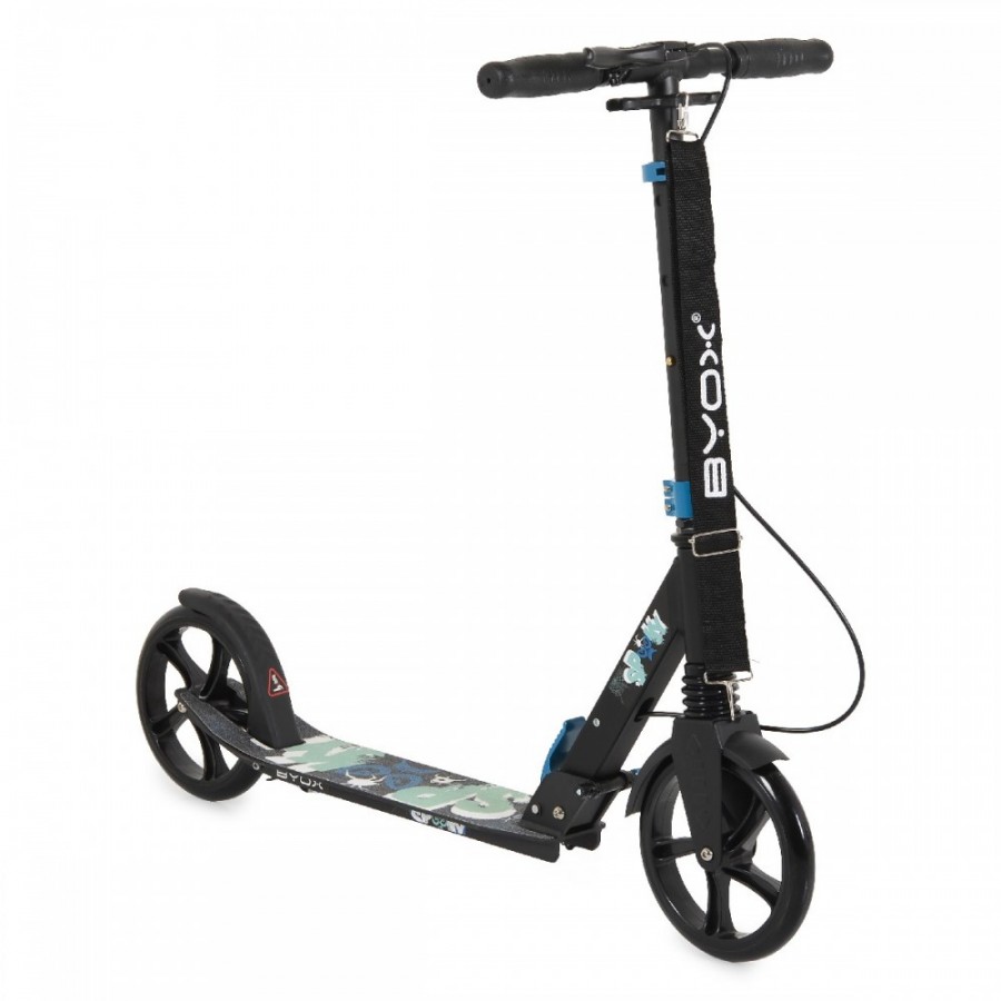 Byox Scooter with shock absorber Spooky Blue (3801005300334) Byox Scooter with shock absorber Spooky Blue (3801005300334)