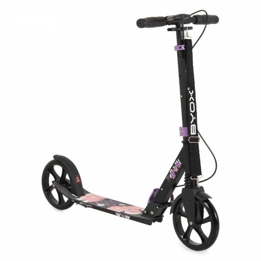 Byox Scooter with shock absorber Spooky Purple (3801005300341) Byox Scooter with shock absorber Spooky Purple (3801005300341)