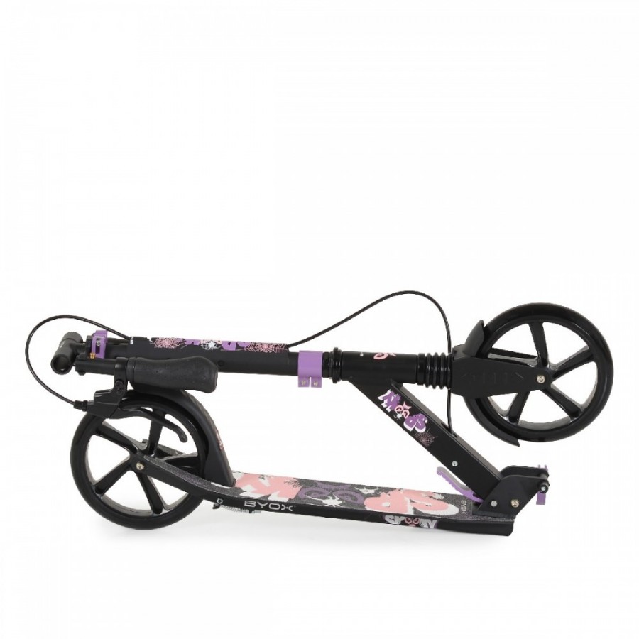 Byox Scooter with shock absorber Spooky Purple (3801005300341) Byox Scooter with shock absorber Spooky Purple (3801005300341)