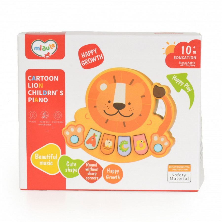 Midule Παιδικό Πιάνο Music Piano Box 10m+ Lion 368-1 (3801005600014) Midule Παιδικό Πιάνο Music Piano Box 10m+ Lion 368-1 (3801005600014)
