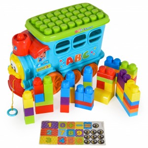 Moni Τρενάκι με τουβλάκια 48 pcs 6029 (3801005600250)
