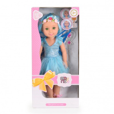 Moni Κούκλα 38cm Fairy Doll Sun blue - LS1502-3 (3801005600991)