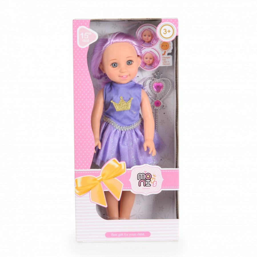 Moni Κούκλα 38cm Fairy Doll Sun purple- LS1502-5 (3801005601011) Moni Κούκλα 38cm Fairy Doll Sun purple- LS1502-5 (3801005601011)