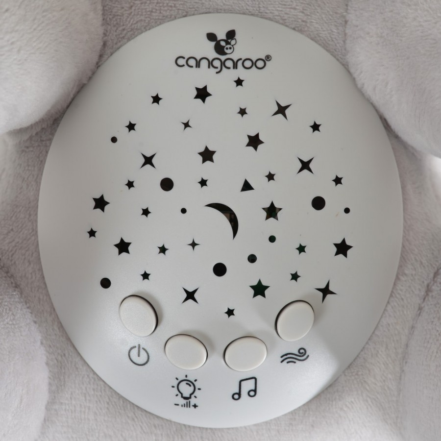 Moni Λούτρινο Hippo  με Φώτα και Μελωδίες Lulo Elephant (3801005602643)