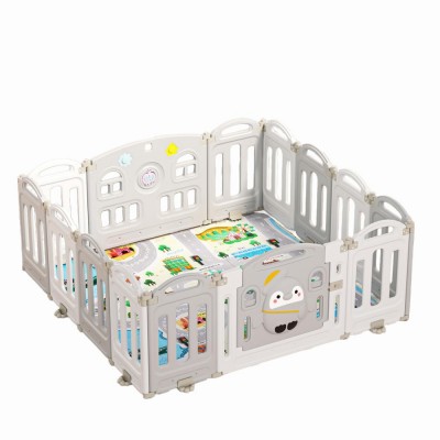 Moni Παιδικός Φράχτης 150/150 Με Στρώμα Penguin (3801005602711)