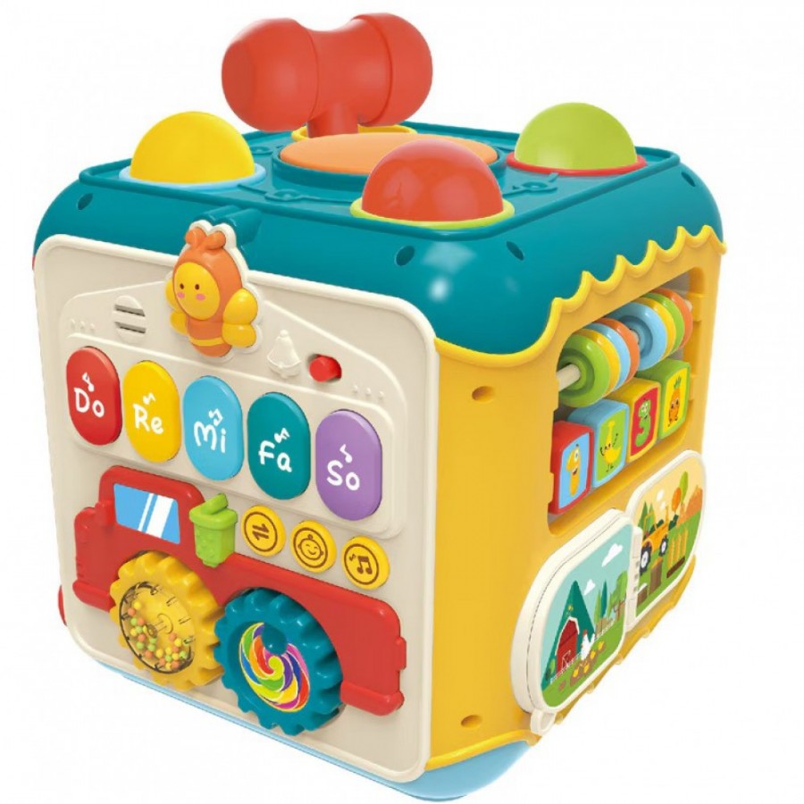 Huanger Montessori Διαδραστικός Κύβος δραστηριοτήτων HE0533 (3801005602797) Huanger Montessori Διαδραστικός Κύβος δραστηριοτήτων HE0533 (3801005602797)