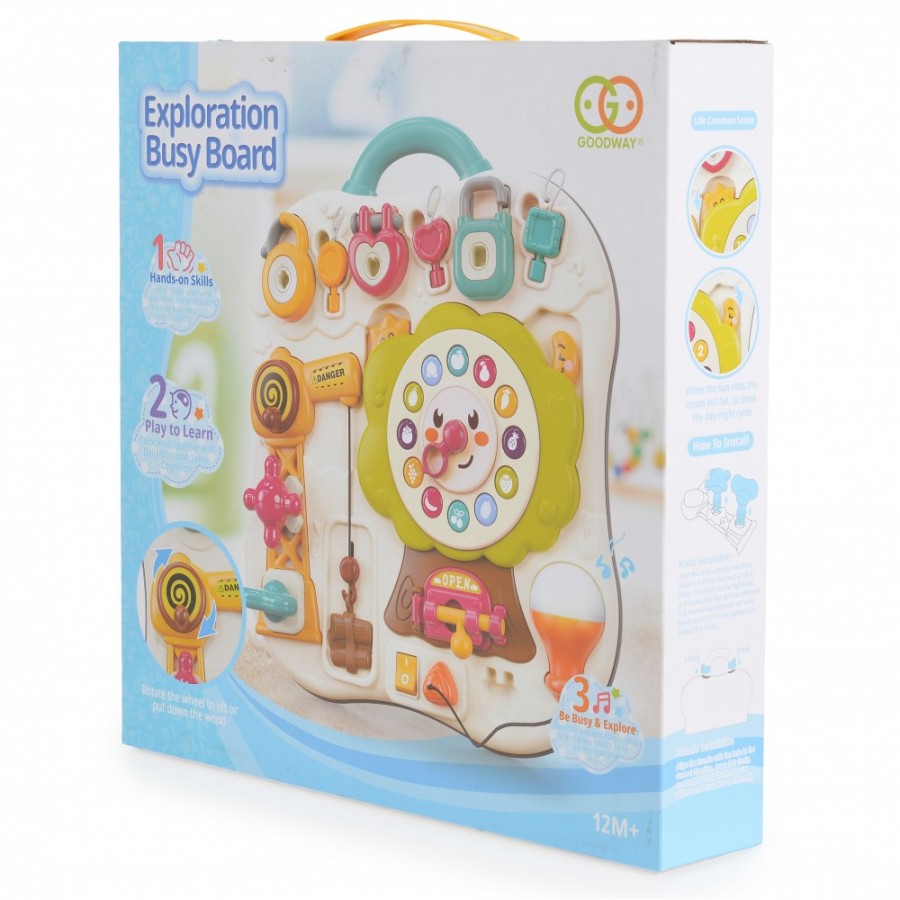 Moni Montessori Εκπαιδευτικός πίνακας με μουσική 6956 (3801005602827) Moni Montessori Εκπαιδευτικός πίνακας με μουσική 6956 (3801005602827)