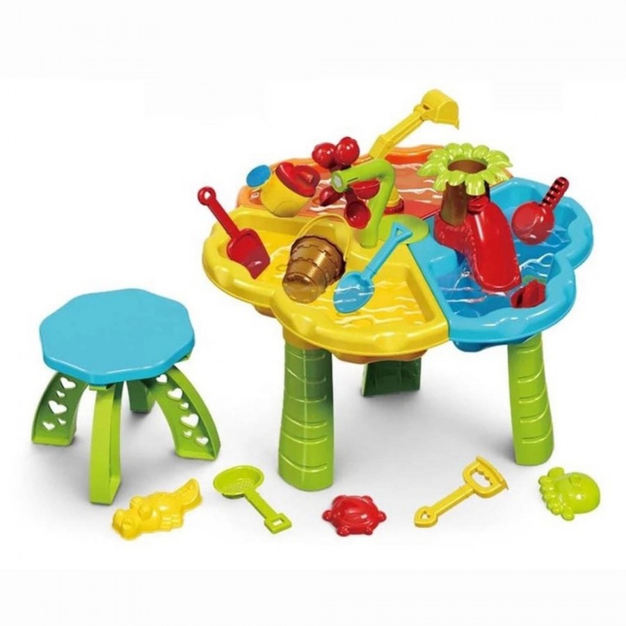 Moni Toys Σετ τραπεζιού & καρέκλα , Παιχνίδι με νερό και άμμο 9708 (3801005603039) Moni Toys Σετ τραπεζιού & καρέκλα , Παιχνίδι με νερό και άμμο 9708 (3801005603039)