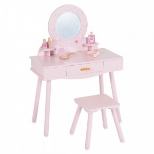 Moni Ξύλινο Μπουντουάρ Wooden dresser table Bella 2949 (3801005603190)