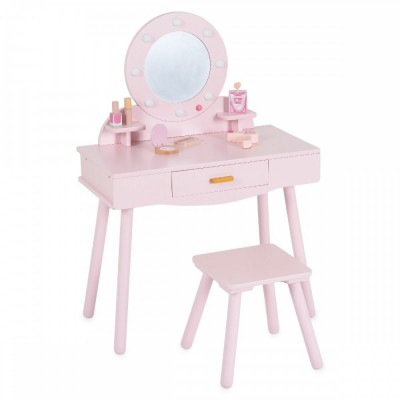 Moni Ξύλινο Μπουντουάρ Wooden dresser table Bella 2949 (3801005603190)