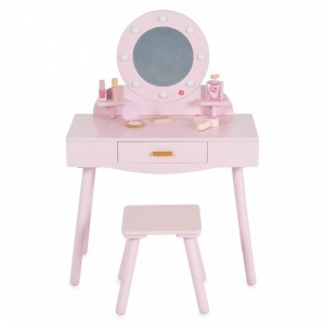 Moni Ξύλινο Μπουντουάρ Wooden dresser table Bella 2949 (3801005603190)