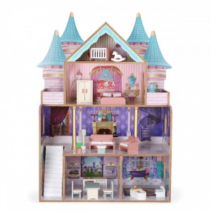Moni Ξύλινο Κουκλόσπιτο The Castle 8306 (3801005603213) Moni Ξύλινο Κουκλόσπιτο The Castle 8306 (3801005603213)