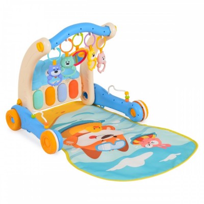 Moni 2in1 Γυμναστήριο- Περπατούρα Melody μπλε HE0612 (3801005603503)