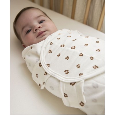 Meyco Πάνα Φασκιώματος Swaddle Mini Panther Ροζ απαλό 0-3 μηνών (MEY-155.162.41.01)