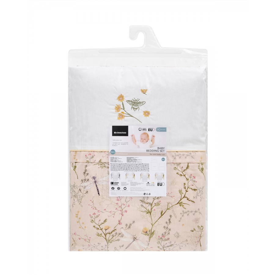 Kikka Boo Σετ Προίκας Μωρού 3 τεμ. για Λίκνο Secret Garden Beige (41101030195) Kikka Boo Σετ Προίκας Μωρού 3 τεμ. για Λίκνο Secret Garden Beige (41101030195)