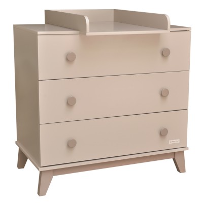 Bebe Stars Συρταριέρα Αλλαξιέρα Beige (420-03)
