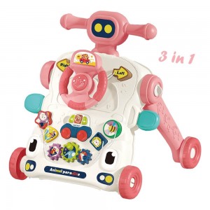 Bebestars Περπατούρα Δραστηριοτήτων Robbie 3in1 Pink (4243) Bebestars Περπατούρα Δραστηριοτήτων Robbie 3in1 Pink (4243)