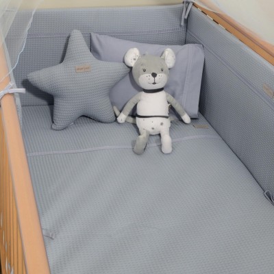 Oliver Baby Σετ Προίκας 3 τεμ Πικέ Ραφ (OB-451)
