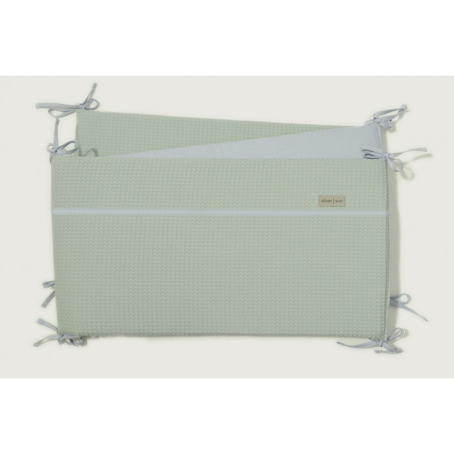 Oliver Baby Σετ Προίκας 3 τεμ Πικέ Μέντα (OB-453) Oliver Baby Σετ Προίκας 3 τεμ Πικέ Μέντα (OB-453)