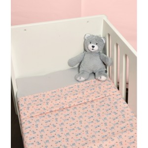 Baby Oliver Σετ σεντόνια 2τεμαχίων για βρεφικό λίκνο (46-6704/215)