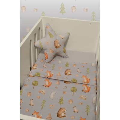 Baby Oliver Σετ σεντόνια 2τεμαχίων για βρεφικό λίκνο (46-6704/427) Baby Oliver Σετ σεντόνια 2τεμαχίων για βρεφικό λίκνο (46-6704/427)