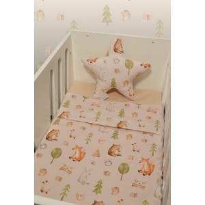 Baby Oliver Σετ σεντόνια 2τεμαχίων για βρεφικό λίκνο (46-6704/428) Baby Oliver Σετ σεντόνια 2τεμαχίων για βρεφικό λίκνο (46-6704/428)