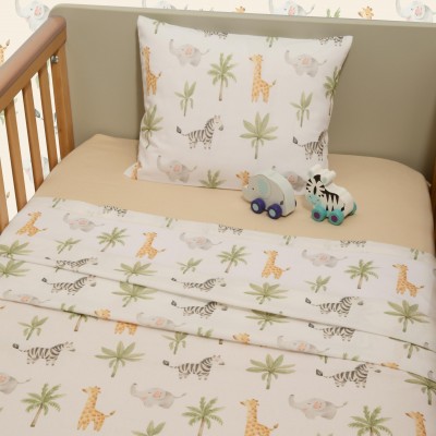 Oliver Baby Σεντόνια Κούνιας 3τεμ 100% βαμβάκι 110x170 με λάστιχο Des.428  (46-6706/424)