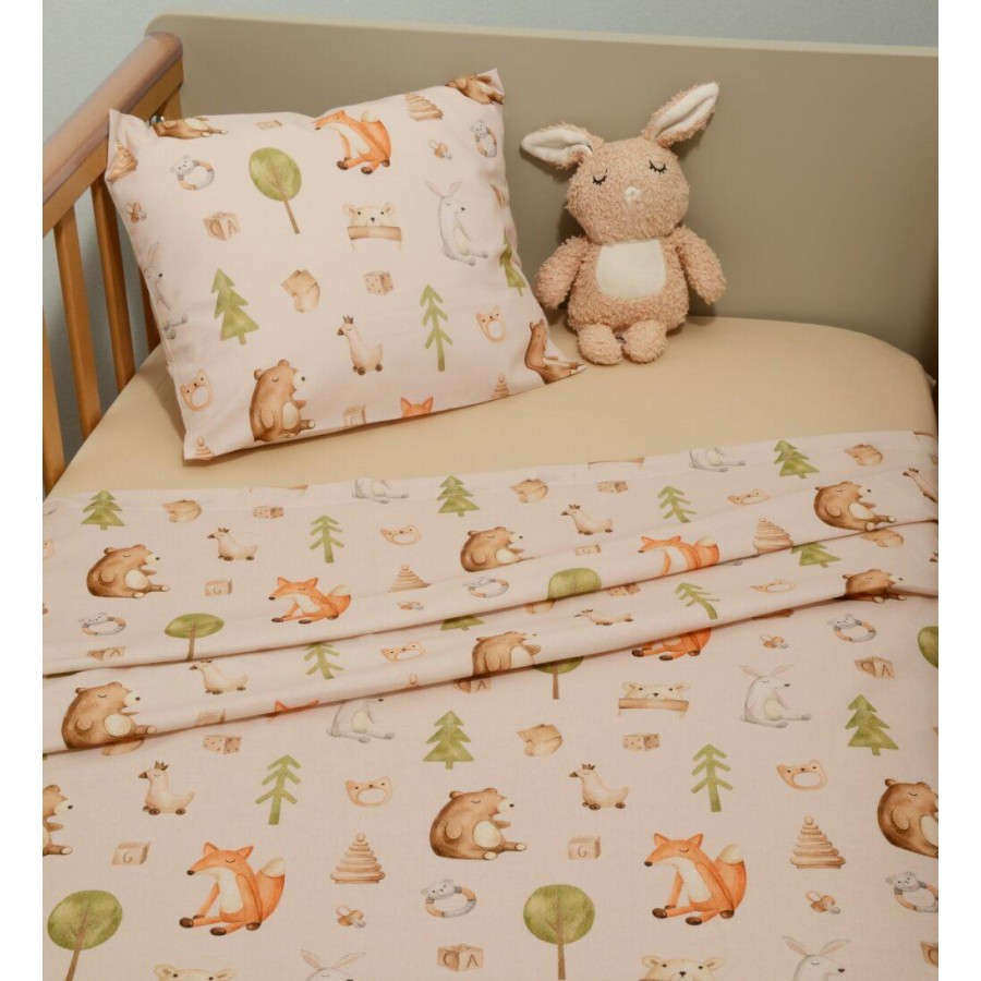 Oliver Baby Σεντόνια Κούνιας 3τεμ 100% βαμβάκι 110x170 με λάστιχο Des.428 (46-6706/428) Oliver Baby Σεντόνια Κούνιας 3τεμ 100% βαμβάκι 110x170 με λάστιχο Des.428 (46-6706/428)