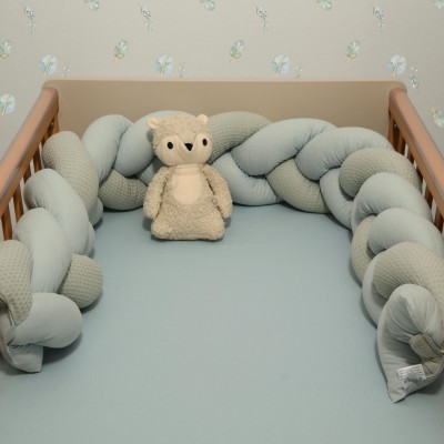 Baby Oliver Πλεξούδα Τριπλή 20×200 Design 453 Πικέ Ραφ (46-6713/453)