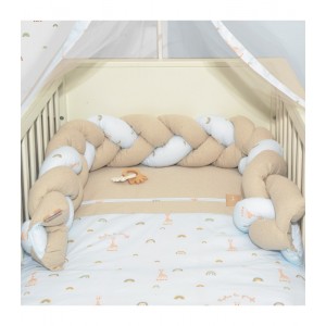 Oliver Baby Πλεξούδα 3πλης πλέξης 20x190 εκ. σχέδιο 503 Sophie La Girafe beige (46-6713/504) Oliver Baby Πλεξούδα 3πλης πλέξης 20x190 εκ. σχέδιο 503 Sophie La Girafe beige (46-6713/504)