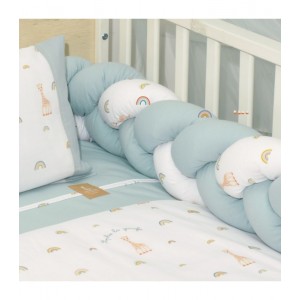 Oliver Baby Πλεξούδα 3πλης πλέξης 20x190 εκ. σχέδιο 503 Sophie La Girafe mint (46-6713/503) Oliver Baby Πλεξούδα 3πλης πλέξης 20x190 εκ. σχέδιο 503 Sophie La Girafe mint (46-6713/503)