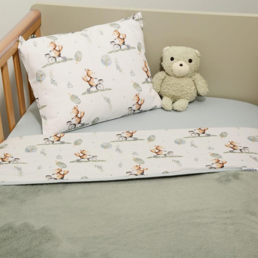 Oliver Baby Minky ΝEW Κουβέρτα Λίκνου Διπλής Όψης 75×95 Des.423 (46-6735/423)