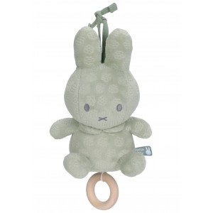 Κρεμαστό Μουσικό Βελουτέ Miffy Green Flowers (47-3894)