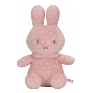 Λούτρινο Από Βελουτέ Ύφασμα 30cm Miffy Pink Flowers (47-3895)