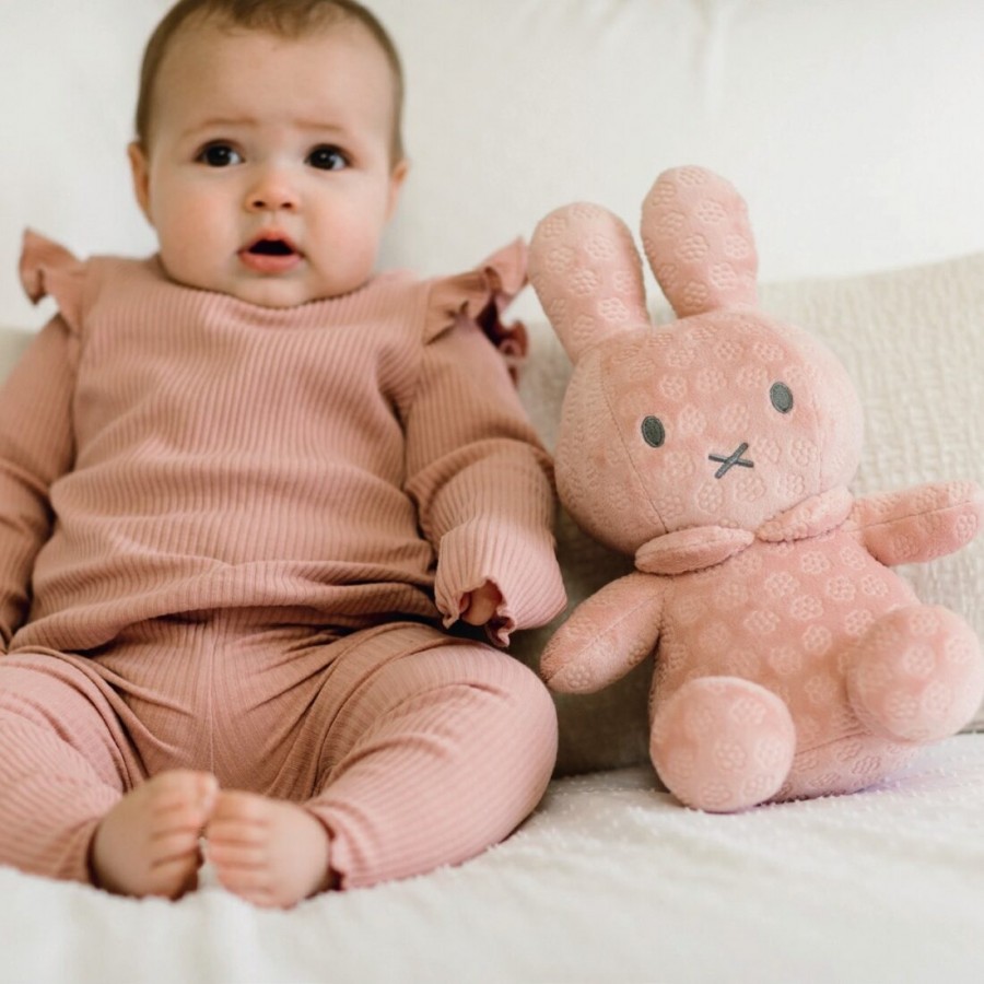 Λούτρινο Από Βελουτέ Ύφασμα 30cm Miffy Pink Flowers (47-3895) Λούτρινο Από Βελουτέ Ύφασμα 30cm Miffy Pink Flowers (47-3895)