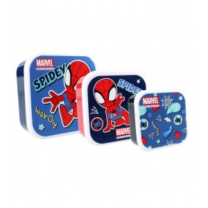 Fresh Bites Σετ φαγητοδοχείων (3 σε 1) Spidey (50-00424) Fresh Bites Σετ φαγητοδοχείων (3 σε 1) Spidey (50-00424)