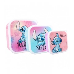Fresh Bites Σετ φαγητοδοχείων (3 σε 1) Stitch (50-00425) Fresh Bites Σετ φαγητοδοχείων (3 σε 1) Stitch (50-00425)