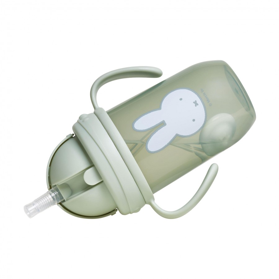 Παγούρι με Χερούλια και Καλαμάκι 260ml Miffy Green (69-24692) Παγούρι με Χερούλια και Καλαμάκι 260ml Miffy Green (69-24692)