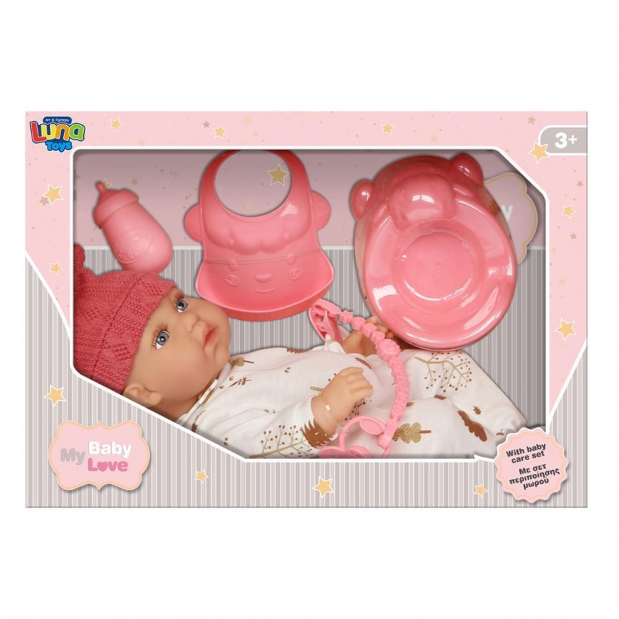 Luna Toys Κούκλα Μωρό 35 εκ. με αξεσoυάρ (000622438) Luna Toys Κούκλα Μωρό 35 εκ. με αξεσoυάρ (000622438)